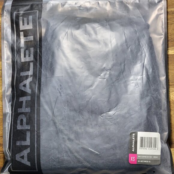 Alphalete Men's Shorts Size XS Blackout Essential Core Jogging Sports Activewear - Picture 6 of 7